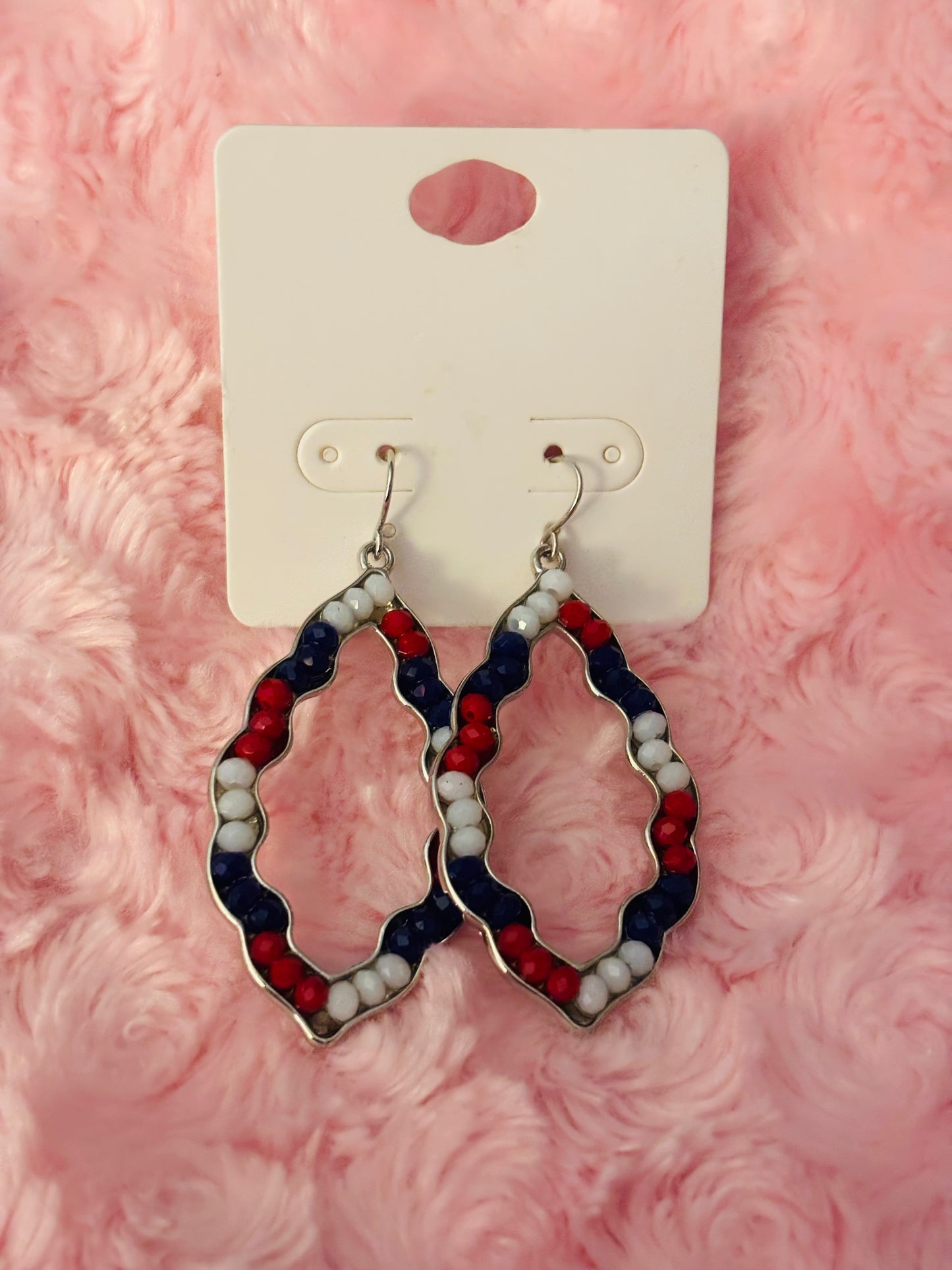 Red, White, and Blue Earrings