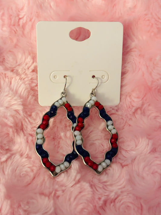 Red, White, and Blue Earrings